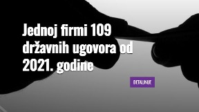 Jednoj firmi 109 ugovora